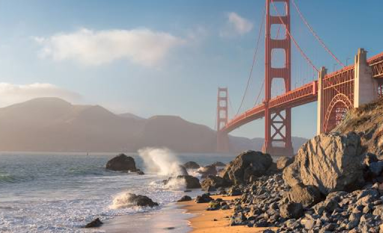 California cityscape