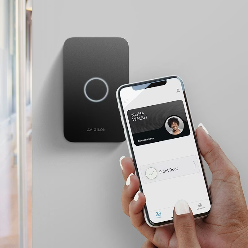 Access control keypad and card reader system